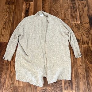 Old Navy Light Tan Open-Front Cardigan